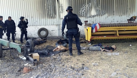 墨西哥真的很危险 黑帮与警察火并致43人死亡