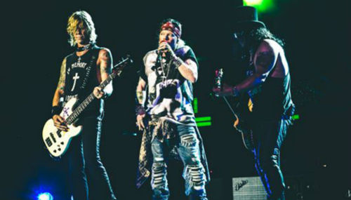 吉他手Slash主唱Axl Rose再同台 枪花重组巡演
