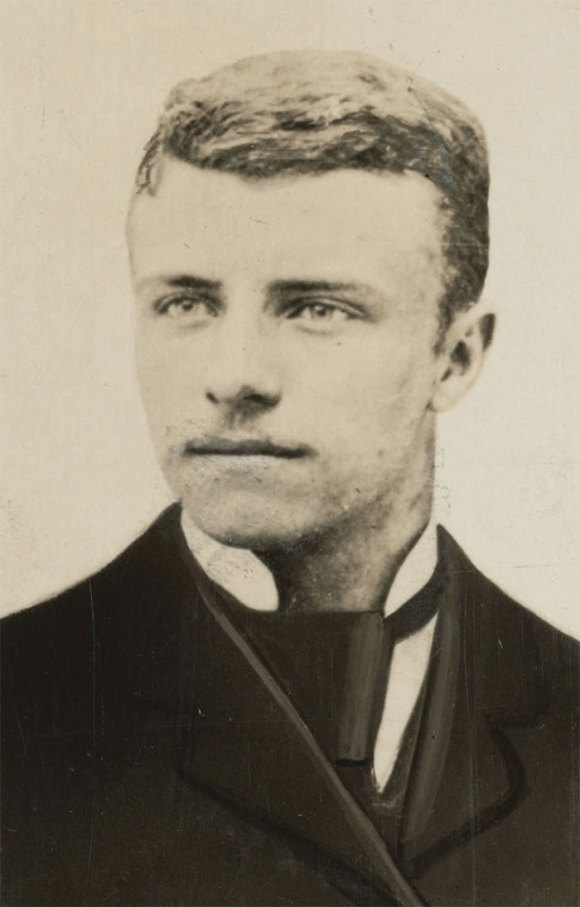 西奥多·罗斯福,20岁.图片来源:哈佛大学图书馆