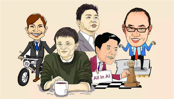 5张图参透马云、刘强东、雷军、李彦宏、潘石屹新战略背后的玄机