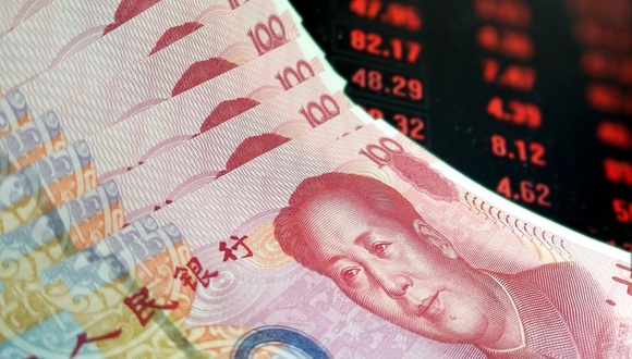 【财经数据】人民币兑美元汇率收跌222点 隔夜