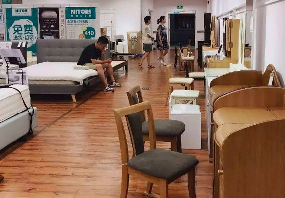追上宜家中国的门店数量 日本最大家居连锁品牌NITORI用时不到四年