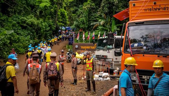 泰国13人少年足球队洞穴失联9天 专家:仍有生