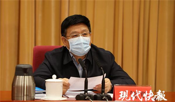 国家卫生健康委党组成员,副主任,湖北省委常委王贺胜