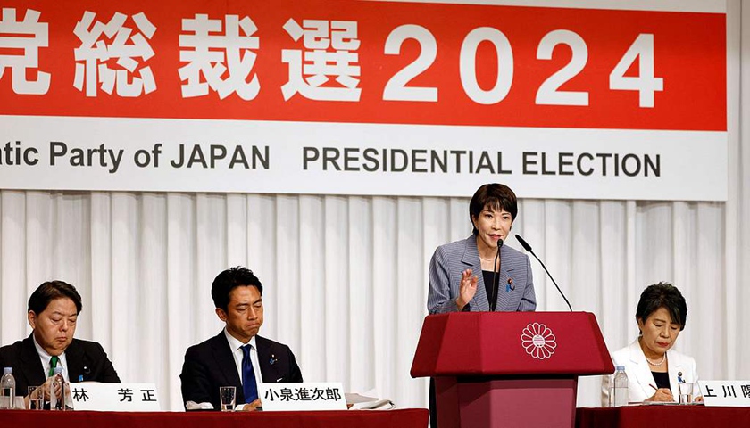 日经指数盘中创历史新高，这两人成日本新首相热门候选人
