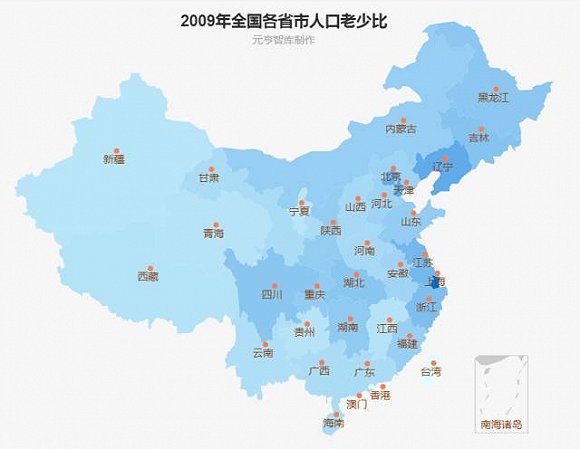 中国各省面积人口_2009年中国各省人口