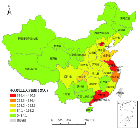 广东人口分布图_广东人口分布