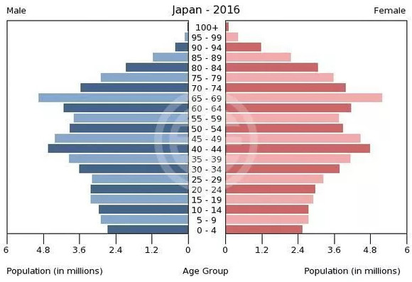 日本人口年龄结构_从人口角度看三四线城市房价的未来