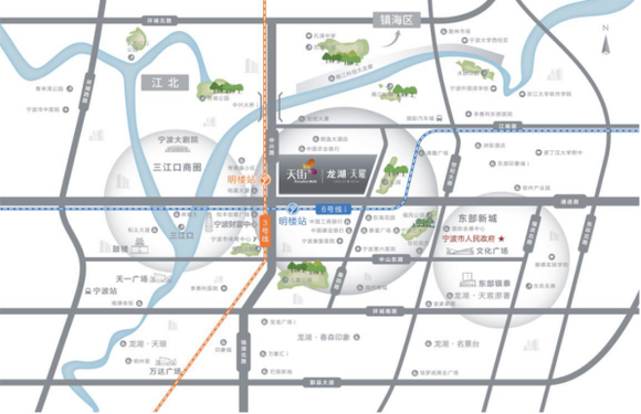 天街改变城市格局,龙湖宁波首座天街"百万征名"火爆开启