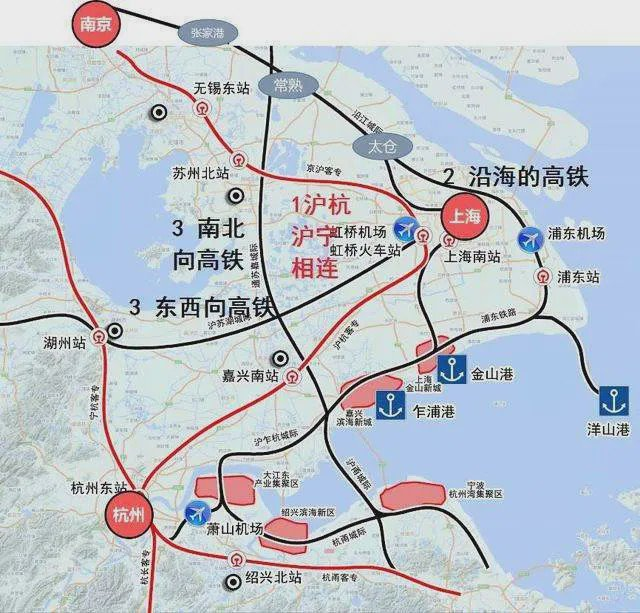 △ 铁路基建充分发挥长三角城市圈的价值 整个世界是连接在一起的