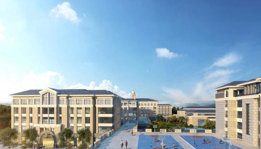可容纳2160名学生,洋浦外国语学校预计明年6月底建成投用
