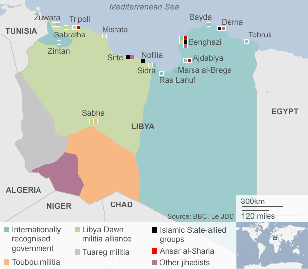 利比亚两大对立政府之一宣布解散 乱局转折点?