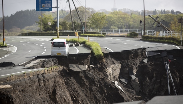 日本熊本地震死亡人数升至42人丰田索尼工厂停工 界面新闻