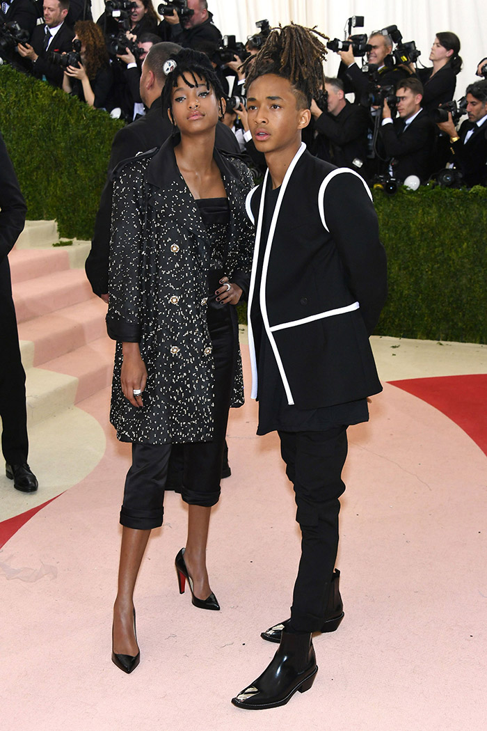 jaden smith 穿 louis vuitton,willow smith 穿 chanel