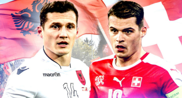 阿尔巴尼亚PK瑞士 欧洲杯史上首次兄弟对决上演