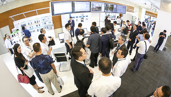 众多企业参观、洽谈西门子数字化企业解决方案