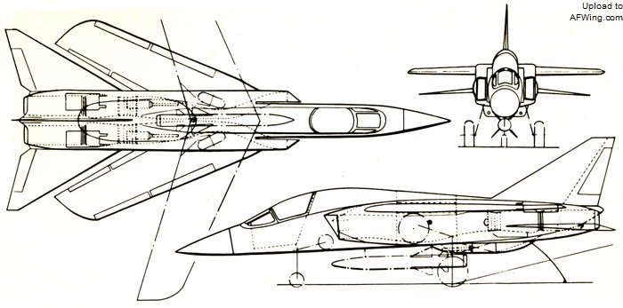 英国从BAC的P.45开始就具有了时髦的可变翼设计