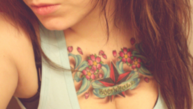 为什么女生喜欢纹身在胸上 界面 财经号