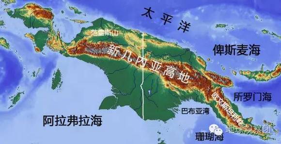 海島天然的地理隔絕與熱帶雨林密佈共同塑造了新幾內亞島的特點:豐富