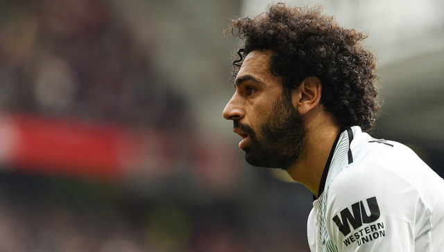 五大联赛身价涨幅榜:萨拉赫领跑 保利尼奥成唯