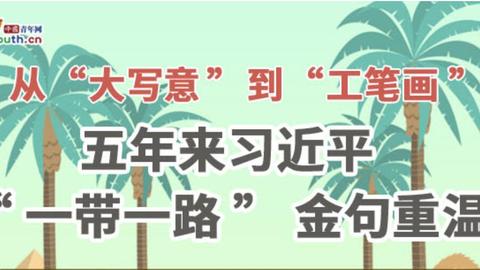 从“大写意”到“工笔画”，五年来习近平“一带一路”金句重温