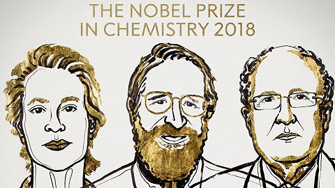 美英三位科学家分享2018年诺贝尔化学奖