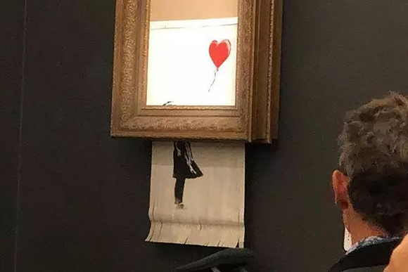 麦当劳宜家等品牌 是如何借"班克斯自毁百万画作"事件出位的?