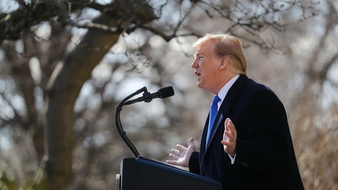 特朗普宣布美国进入国家紧急状态