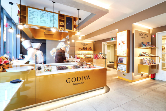 Godiva的门店