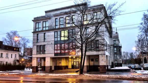 俄罗斯“互联网研究机构”在圣彼得堡的一处办公楼。图片来源：维基百科