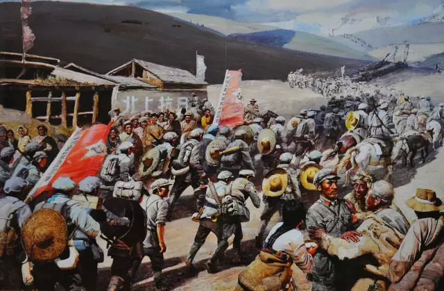 根据地的"围剿", 1935年1月,方志敏率领 中国工农红军北上抗日先遣队