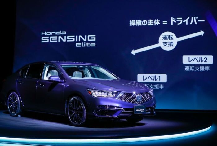本田发布全球首款l3级自动驾驶汽车 特斯拉表示 就这 界面新闻