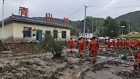 青海大通受灾村民：村干部提前通知并带领多数村民撤离