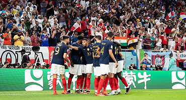 世界杯早报｜法国3-1波兰、英格兰3-0塞内加尔，1/4决赛将上演“英法大战”