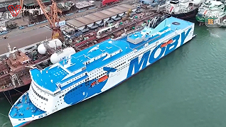 “漂浮在海上的五星級酒店”，全球最大噸位豪華客滾船在廣州啟航，內裝材料實現100%國產化