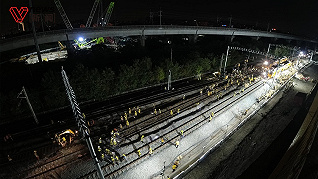“騰、挪、移”，8.5公里線路整體西移約11米，為滬蘇湖鐵路引入上海虹橋站騰地