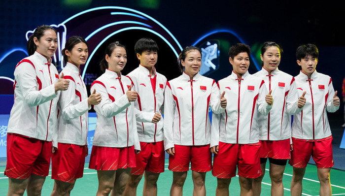 国羽男女团双双晋级四强，力争本届亚运羽毛球首金