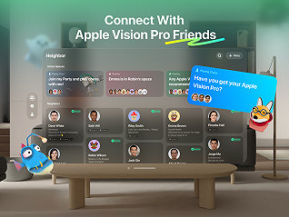 Vision Pro可以帮助你更好工作，但inSpaze想要你更好交朋友