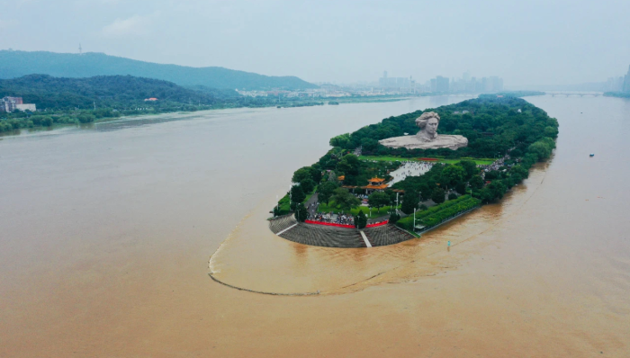 湘江洪峰安全过境长沙，市内主城区还未有内涝发生