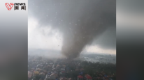 山东东明出现龙卷风极端天气，已造成1人死亡79人受伤