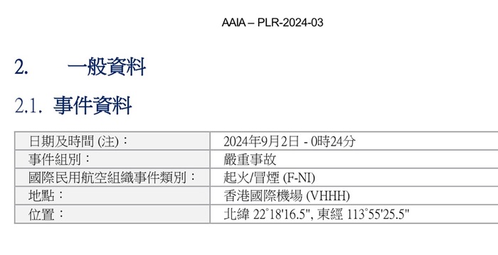 2024澳门资料大全正版资料免费:国泰航空A350发动机故障调查初步报告公布，属于发动机起火严重事故