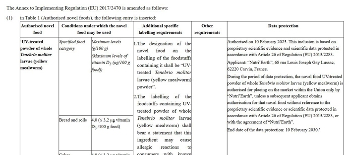 :纯电二手车市场-欧盟批准将面包虫粉末放入面包，因生产昆虫碳排放远低于牛羊肉