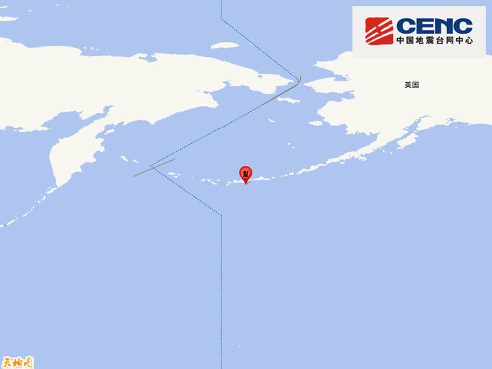 安德烈亚诺夫群岛发生6.2级地震，震源深度10千米 · 快讯