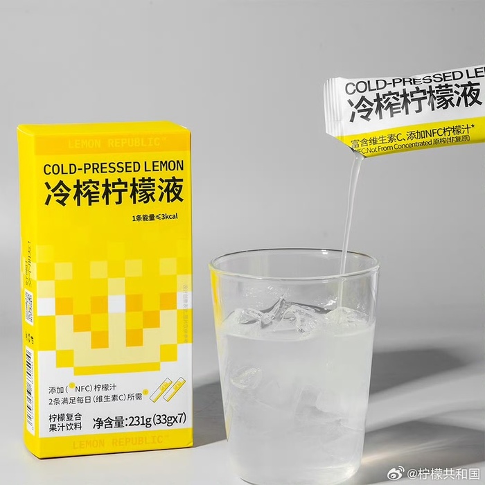 柠檬液成新晋“吞水搭子”,年销售过10亿