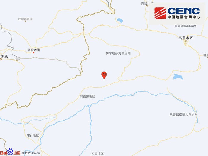 新疆阿克苏地区拜城县发生3.9级地震，震源深度16千米 · 快讯