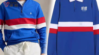 拉夫劳伦新品撞脸中学校服