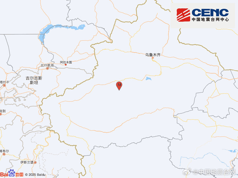 新疆阿克苏地区沙雅县发生3.0级地震，震源深度27千米