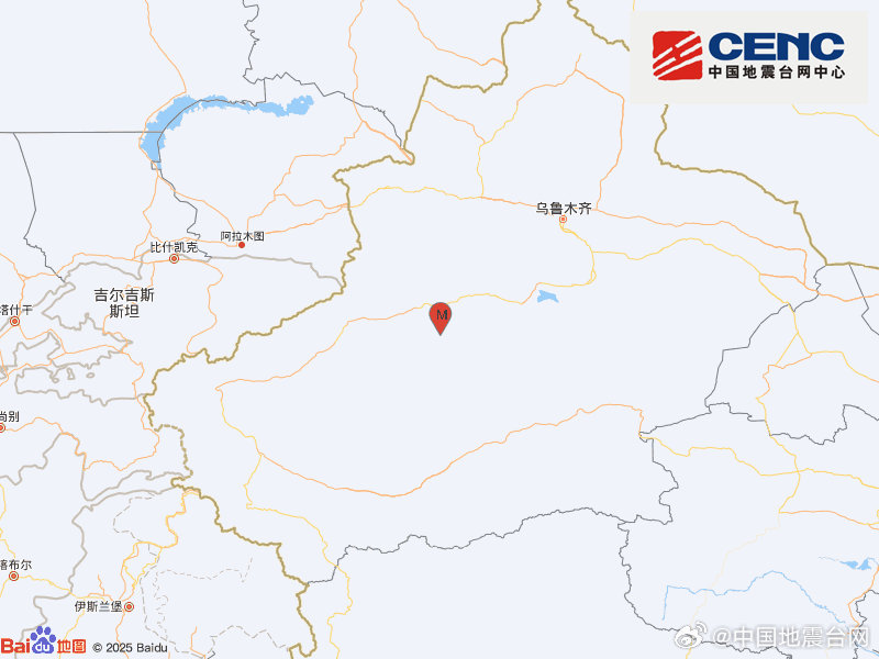新疆阿克苏地区沙雅县发生4.0级地震,震源深度13千米