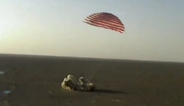 神舟二十一号载人飞船返回舱成功着陆，航天员乘组状态良好