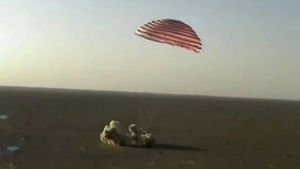 神舟二十一号载人飞船返回舱成功着陆,航天员乘组状态良好